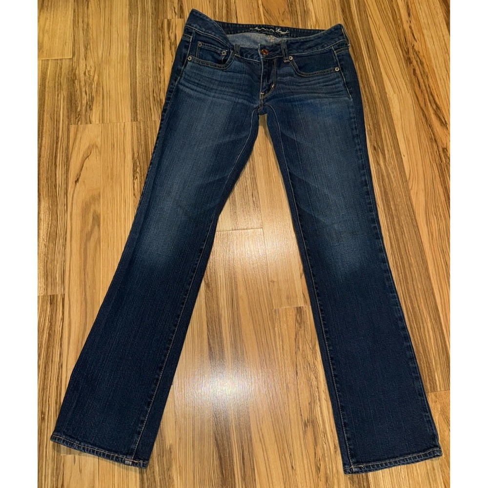 American Eagle Y2K Women's Sz 6 Straight Leg Stretch Jeans 10/2012‎